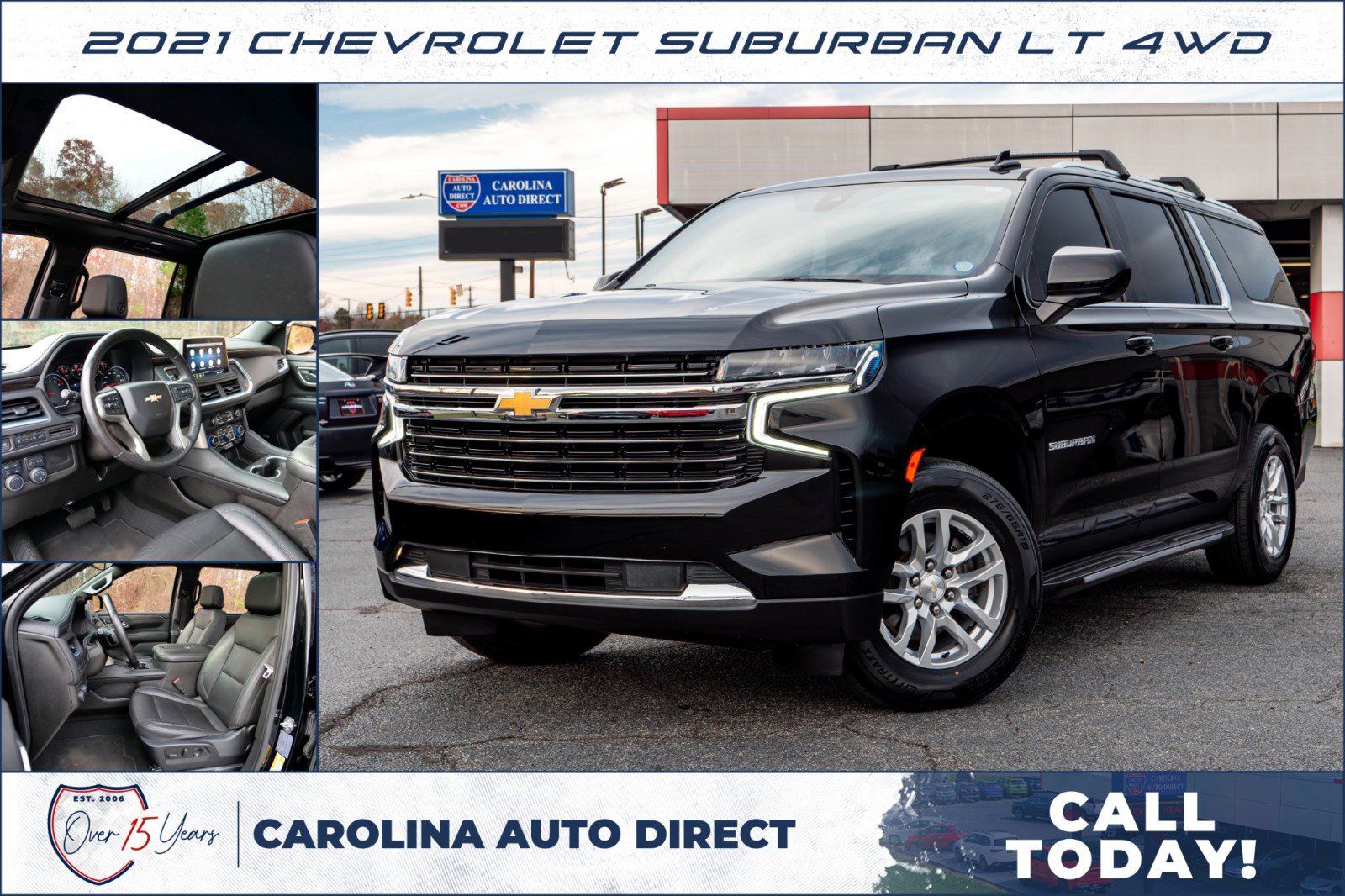 Used 2021 Chevrolet Suburban LT image 1