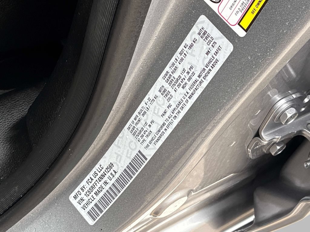 Used 2022 RAM 1500 Big Horn AWD/4WD image 23
