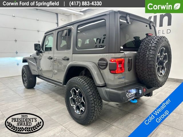 Used 2023 Jeep Wrangler Unlimited Rubicon 4xe w/ Steel Bumper Group AWD/4WD image 3