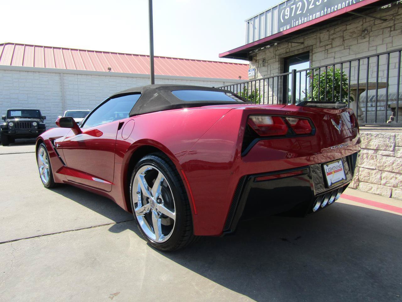 Used 2014 Chevrolet Corvette Stingray Convertible w/ 2LT Preferred Equipment Group RWD image 4