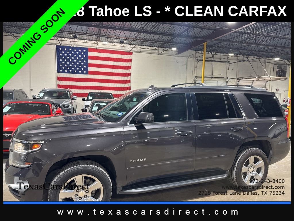 Used 2018 Chevrolet Tahoe LS w/ All-Season Package