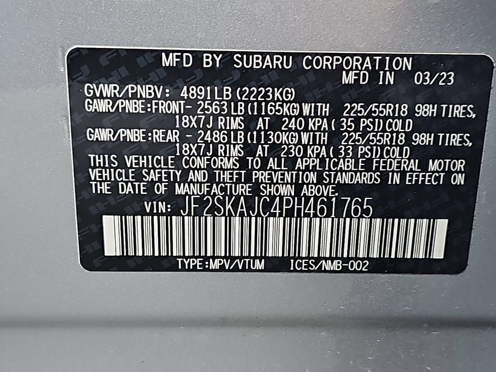 Used 2023 Subaru Forester Sport AWD/4WD image 39