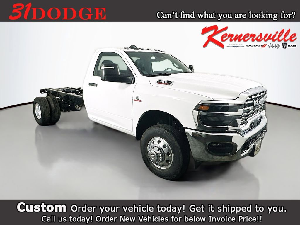 New 2026 RAM 3500 Tradesman w/ Chrome Appearance Group