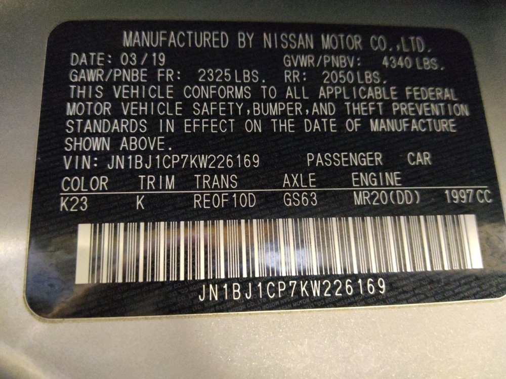 Used 2019 Nissan Rogue Sport SV image 33