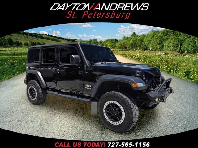 Certified 2019 Jeep Wrangler Unlimited Sport S AWD/4WD image 1