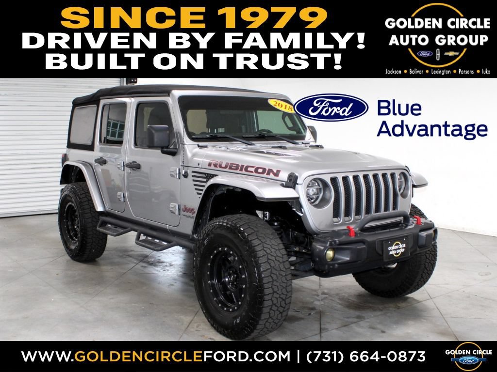 Used 2018 Jeep Wrangler Unlimited Rubicon w/ Steel Bumper Group AWD/4WD image 1