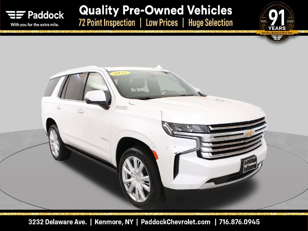 Used 2021 Chevrolet Tahoe High Country w/ Premium Package AWD/4WD 360° Tour