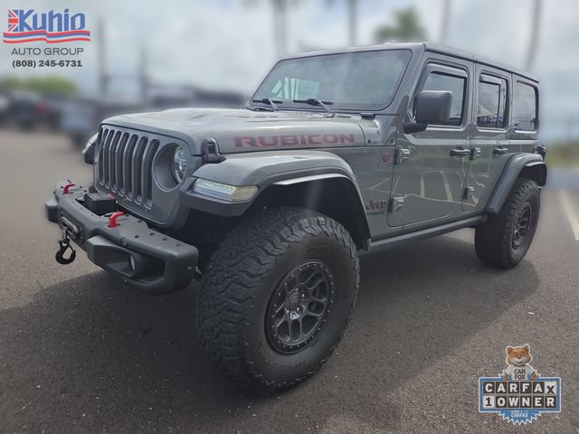 Used 2021 Jeep Wrangler Unlimited Rubicon w/ Xtreme Recon 35" Tire Package AWD/4WD image 3