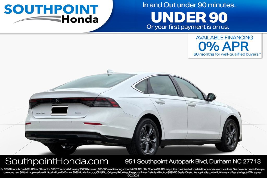 New 2026 Honda Accord EX-L image 3
