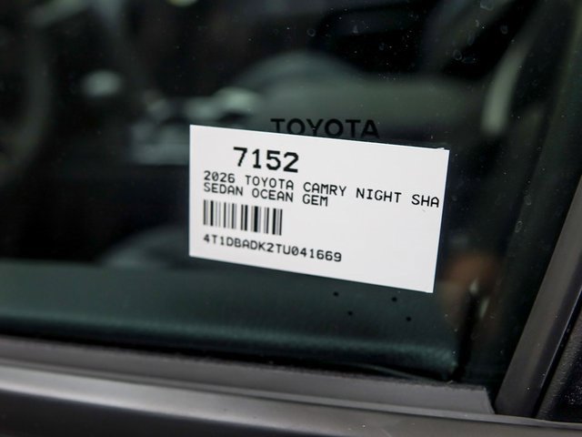 New 2026 Toyota Camry SE image 25