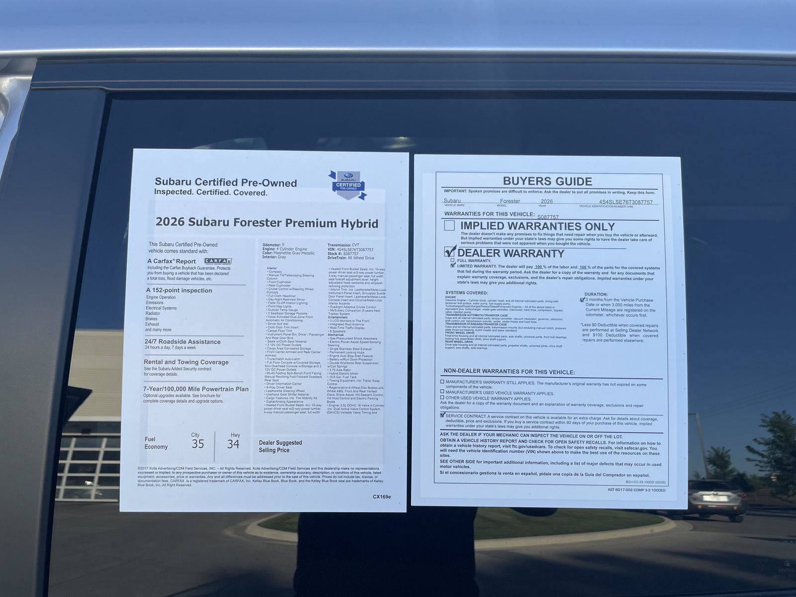 Certified 2026 Subaru Outback Touring AWD/4WD image 30