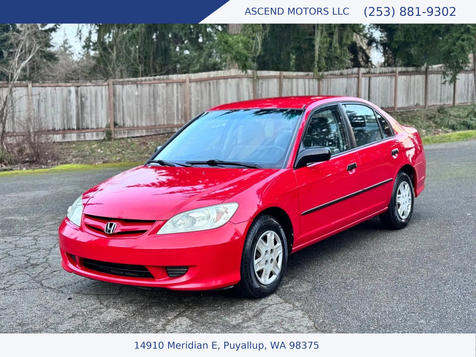 Used 2005 Honda Civic VP