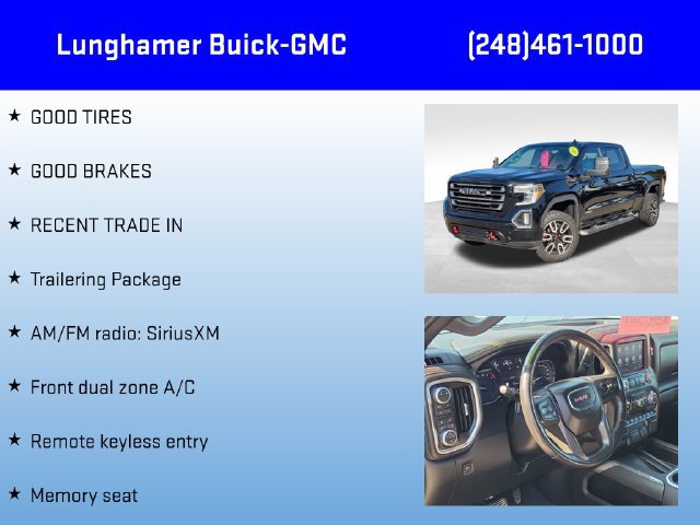 Used 2019 GMC Sierra 1500 AT4 w/ AT4 Premium Package AWD/4WD image 6