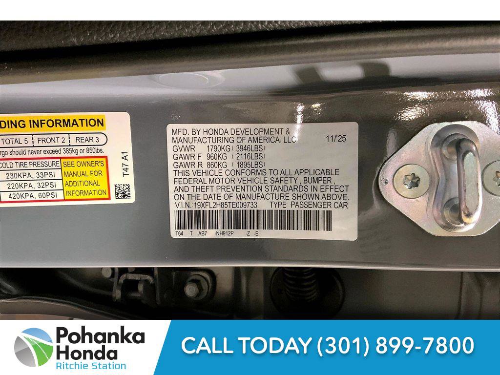 Certified 2026 Honda Civic Sport image 34