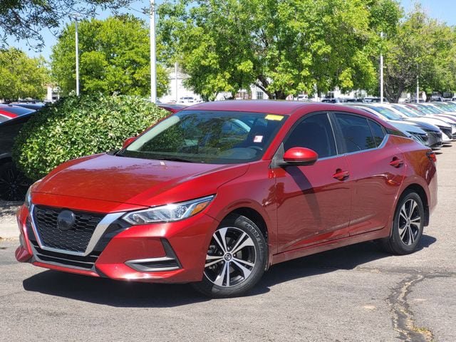 Certified 2021 Nissan Sentra SV FWD image 2