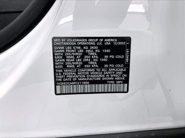 Used 2023 Volkswagen Atlas Cross Sport SE w/ Panoramic Sunroof Package AWD/4WD image 32