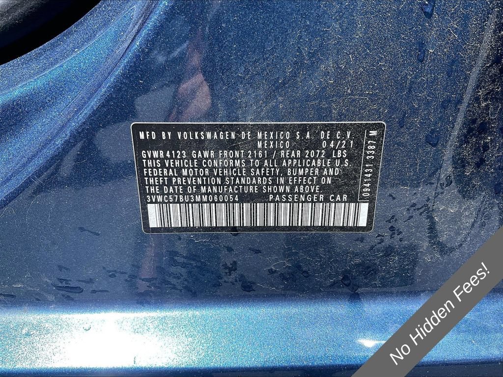 Used 2021 Volkswagen Jetta S w/ Driver Assistance Package FWD image 29