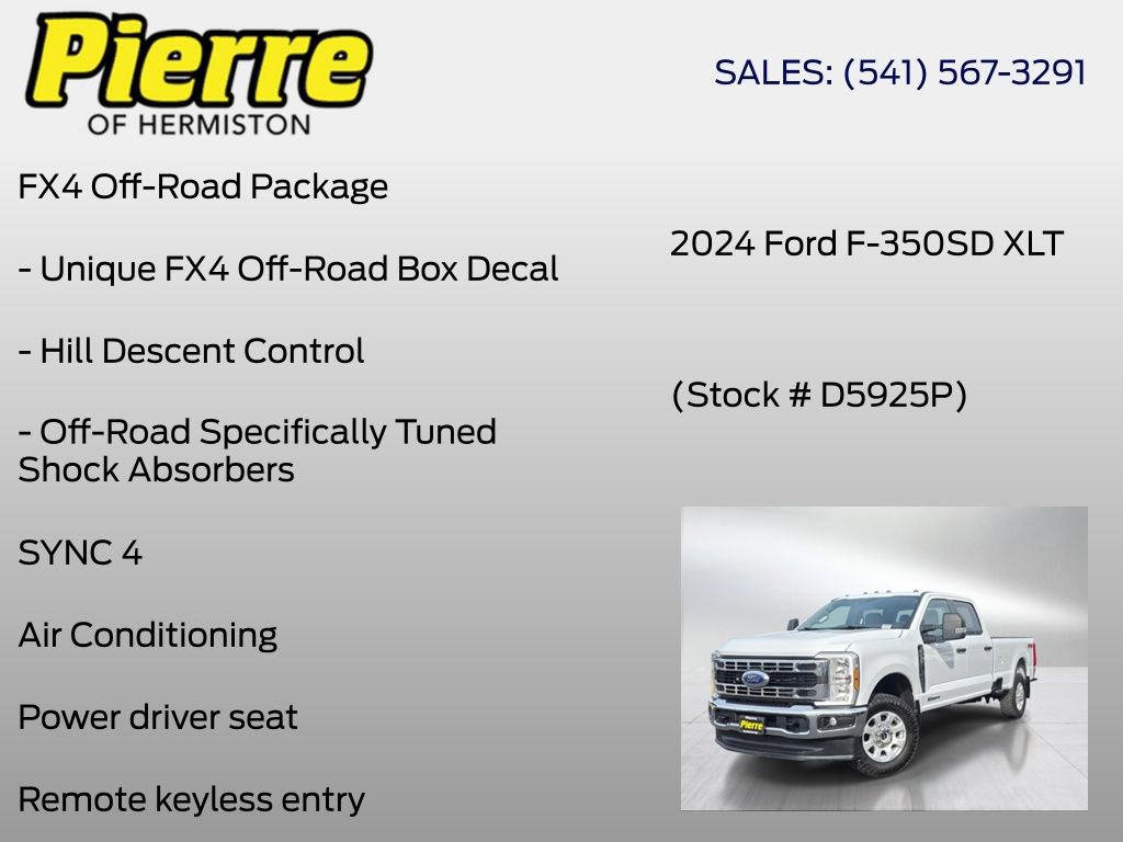 Used 2024 Ford F350 XLT w/ FX4 Off-Road Package AWD/4WD image 6