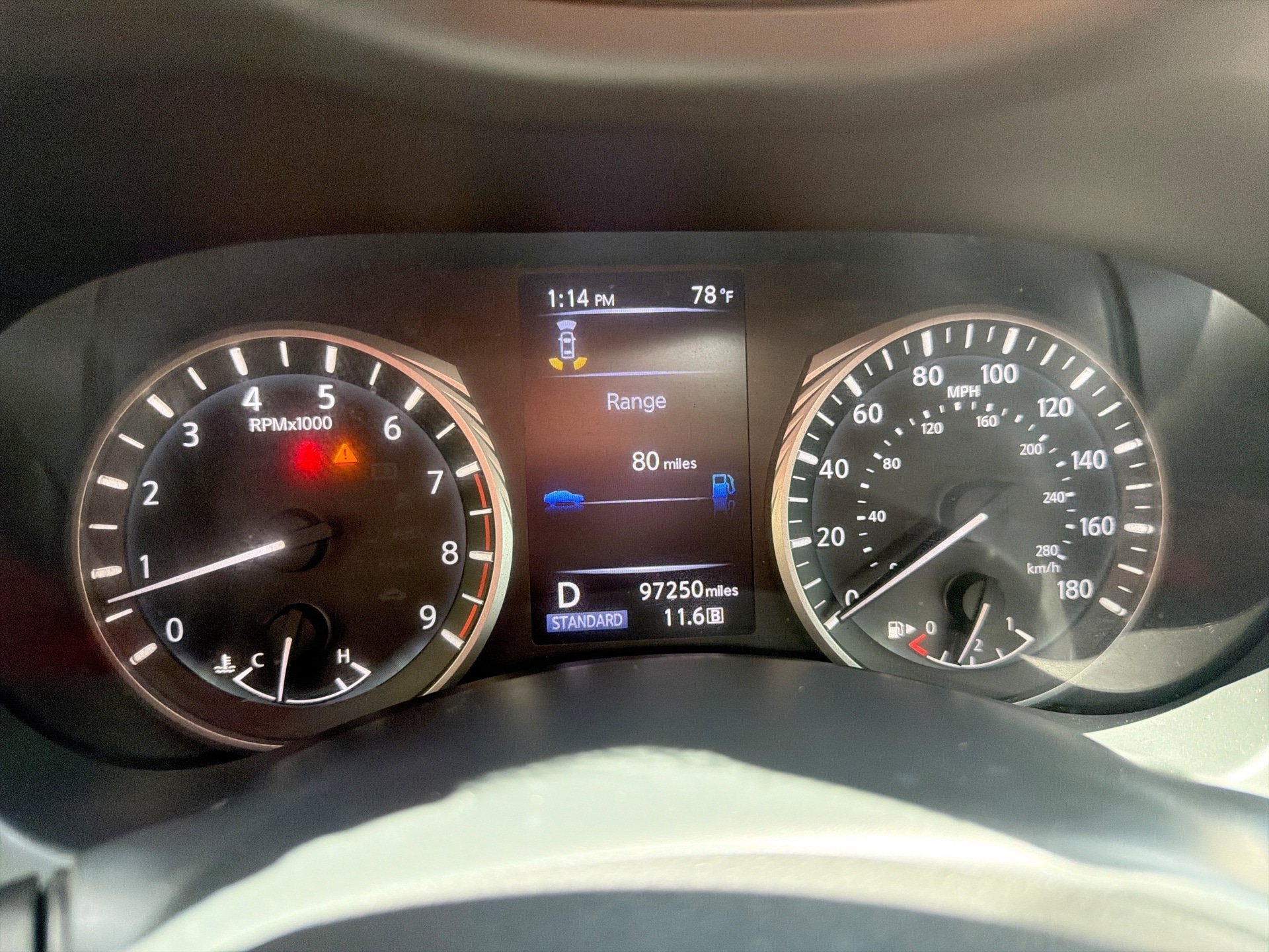 Used 2018 INFINITI Q50 Red Sport 400 RWD image 10