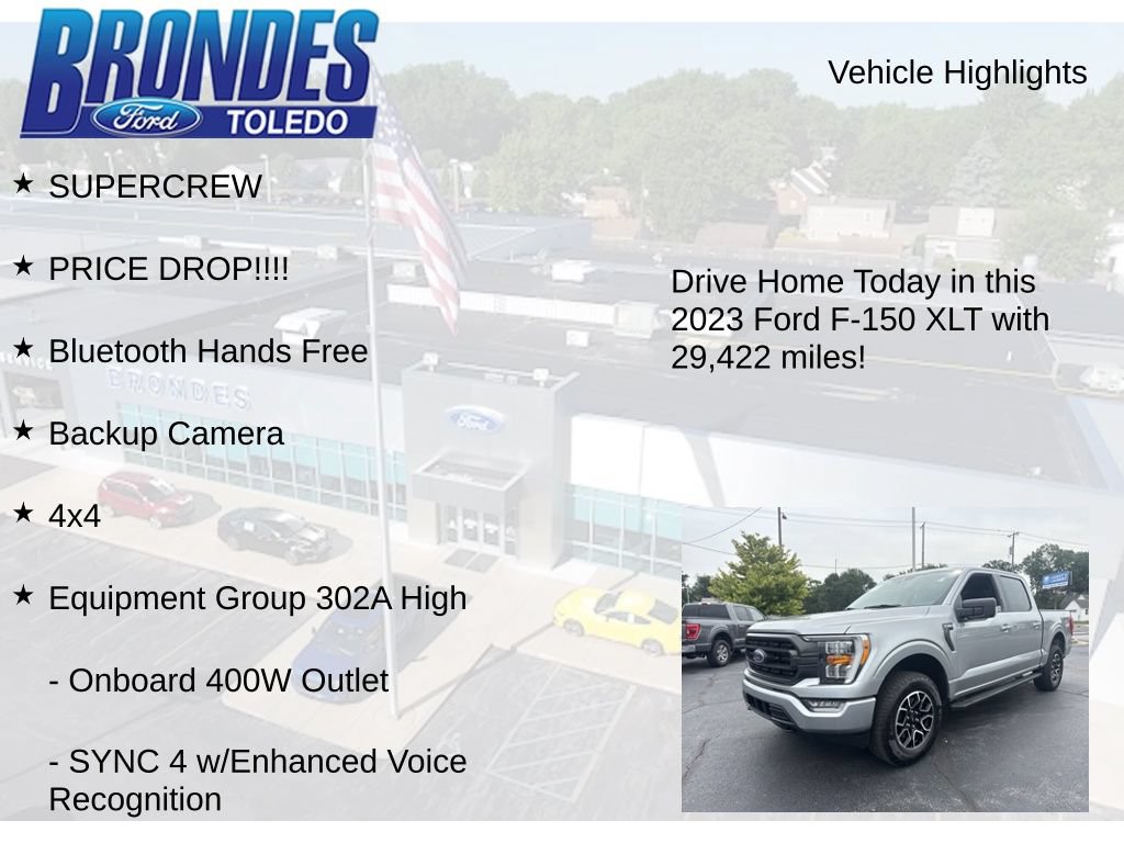 Used 2023 Ford F150 XLT w/ Equipment Group 302A High AWD/4WD image 5