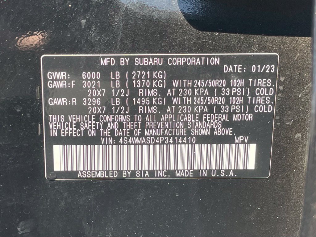 Used 2023 Subaru Ascent Limited AWD/4WD image 70