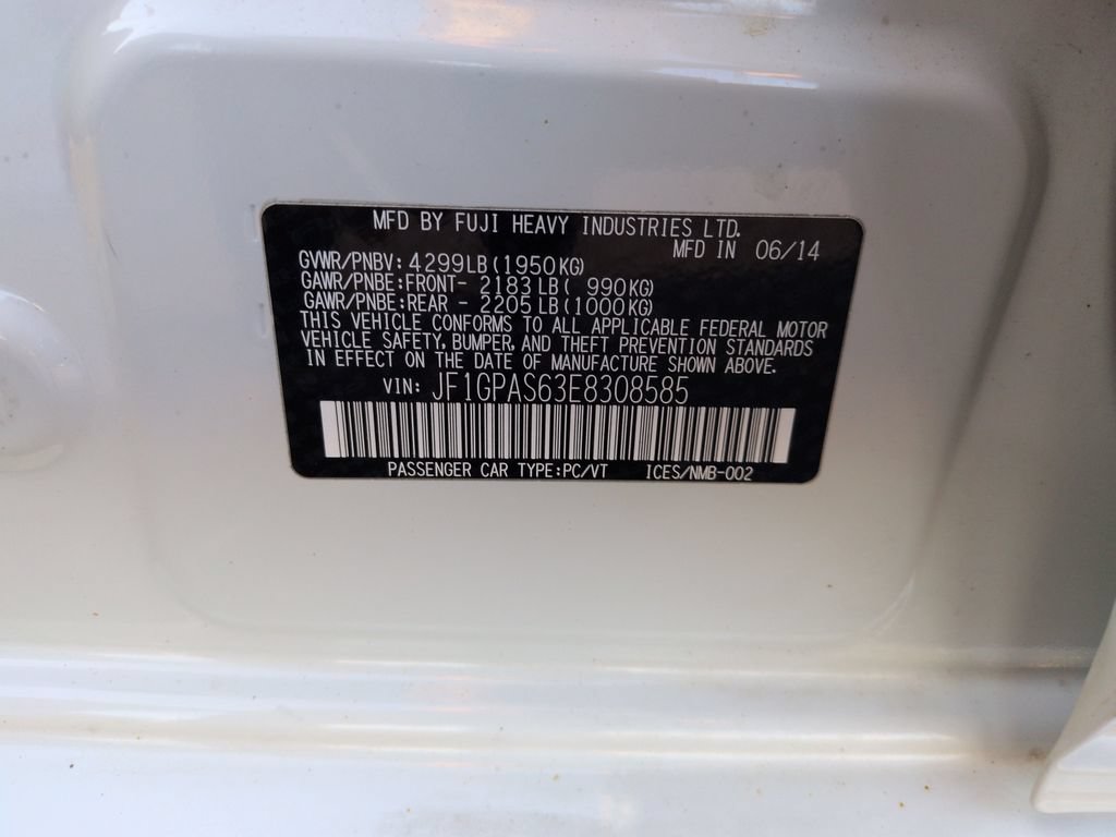 Used 2014 Subaru Impreza 2.0i Sport Limited w/ Popular Package #1 AWD/4WD image 29