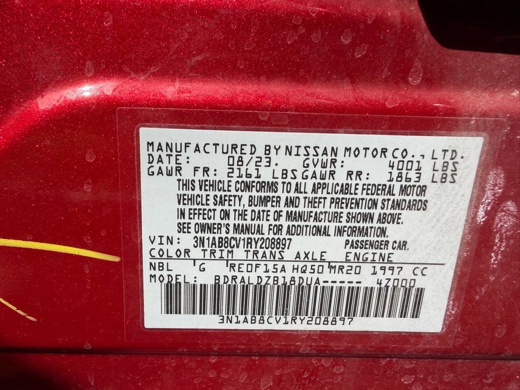 Used 2024 Nissan Sentra SV FWD image 30