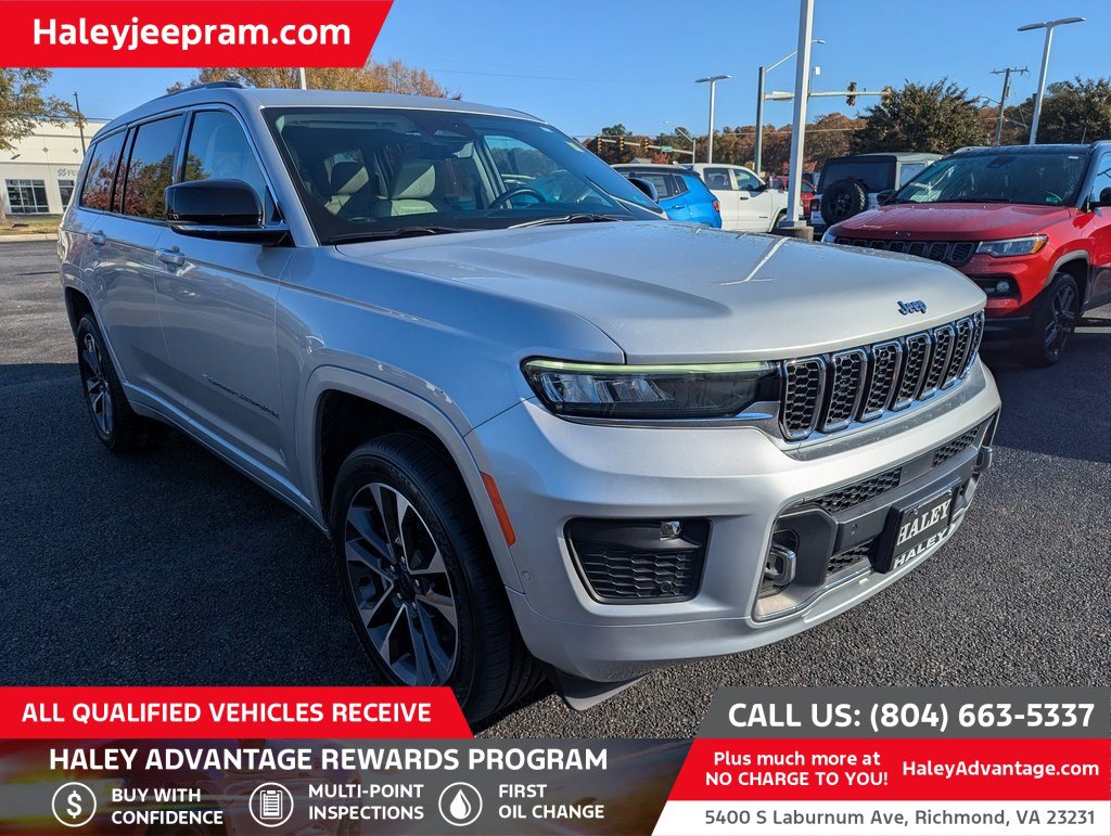 Used 2021 Jeep Grand Cherokee L Overland w/ Luxury Tech Group IV image 1