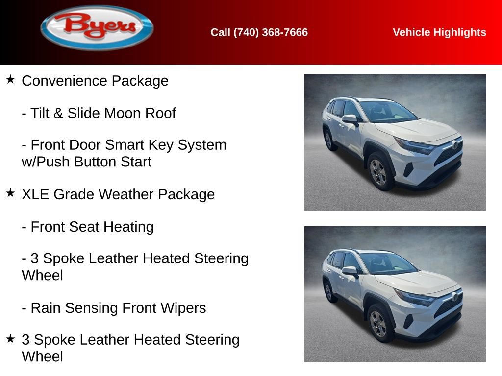 Used 2023 Toyota RAV4 XLE w/ Convenience Package AWD/4WD image 10