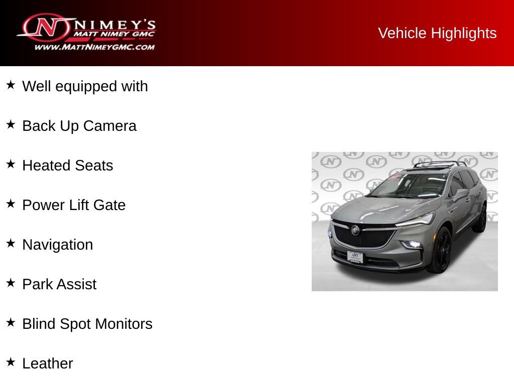 Used 2023 Buick Enclave Essence w/ Experience Buick Package AWD/4WD image 6