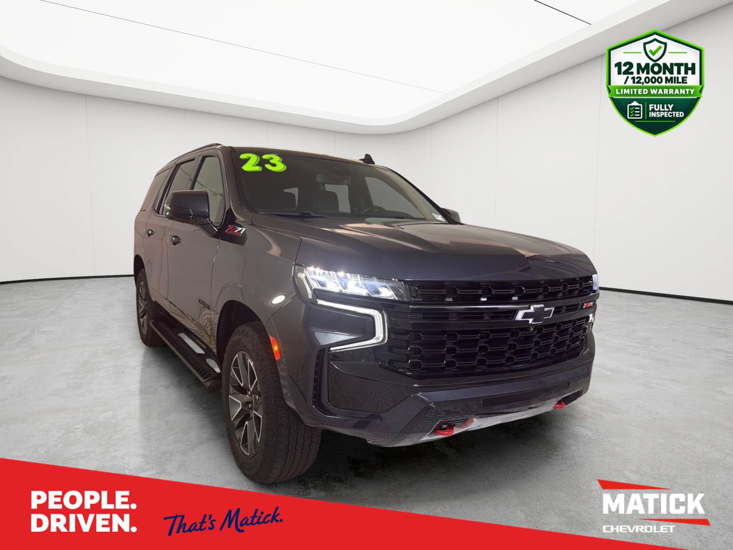 Certified 2023 Chevrolet Tahoe Z71 w/ Luxury Package AWD/4WD image 1