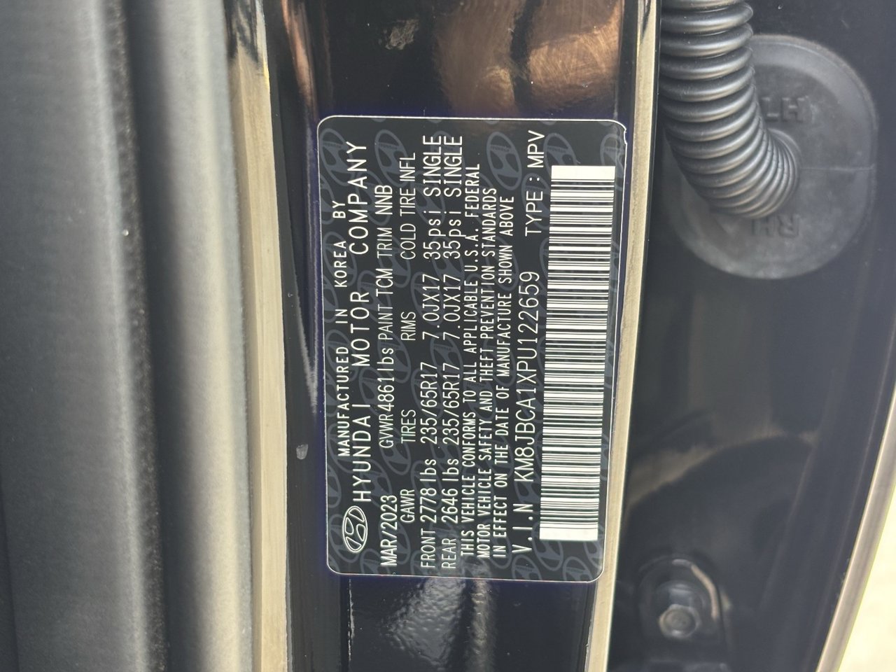 Used 2023 Hyundai Tucson Blue AWD/4WD image 31