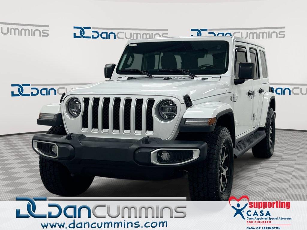 Used 2021 Jeep Wrangler Unlimited Sahara AWD/4WD video 1