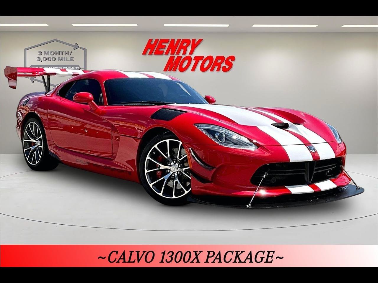 Used 2017 Dodge Viper GTC w/ GTS Interior Package RWD image 1