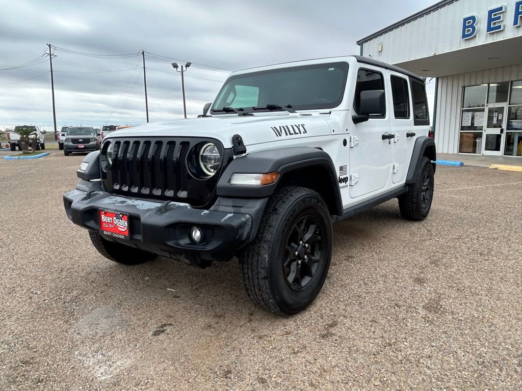 Used 2020 Jeep Wrangler Unlimited Sport AWD/4WD image 3