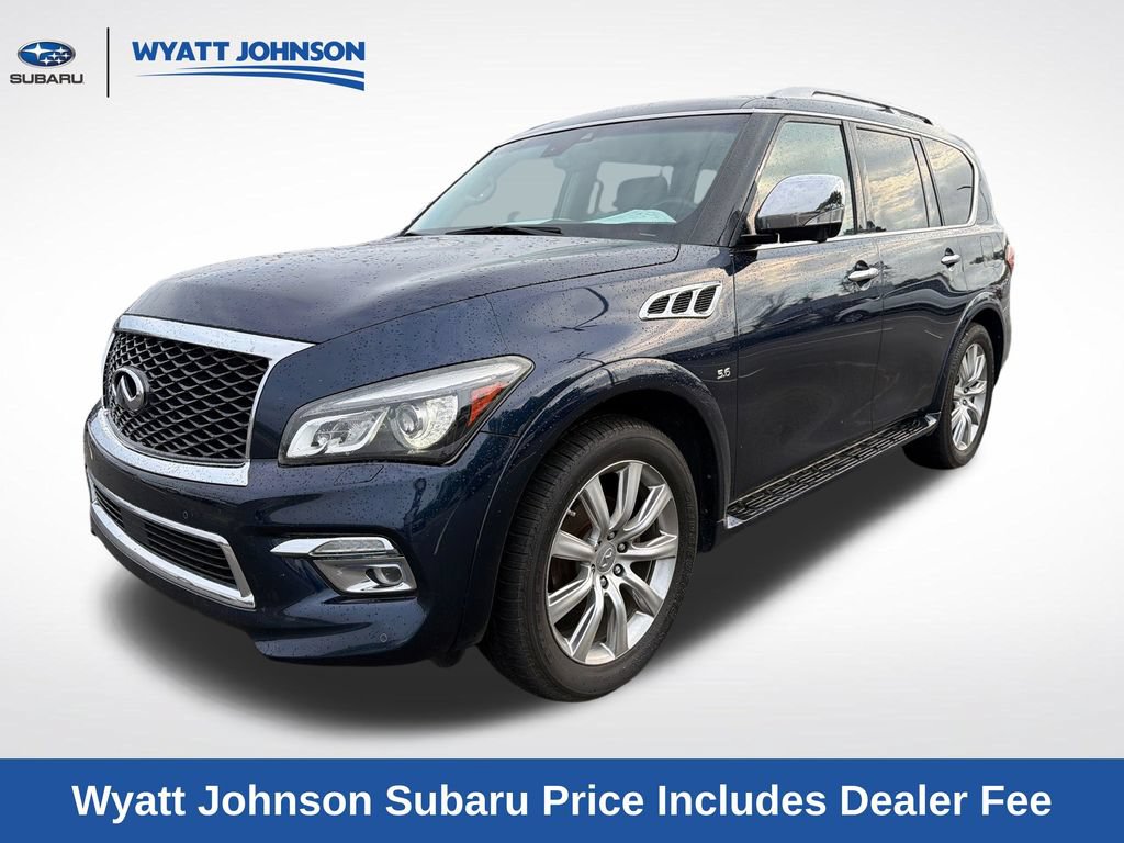 Used 2017 INFINITI QX80 4WD w/ Deluxe Technology Package