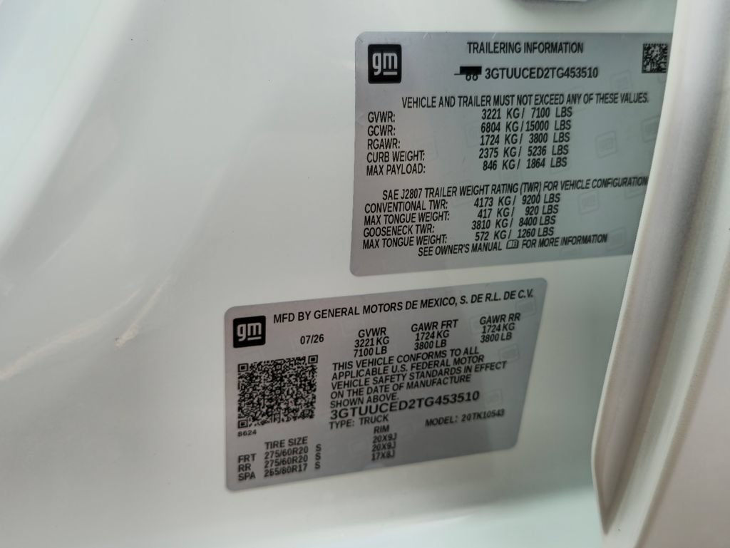 New 2026 GMC Sierra 1500 Elevation w/ Preferred Package AWD/4WD image 33