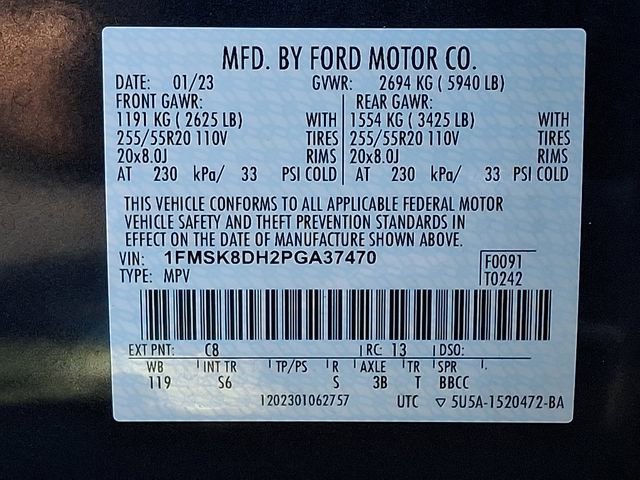 Used 2023 Ford Explorer XLT w/ Equipment Group 202A image 27