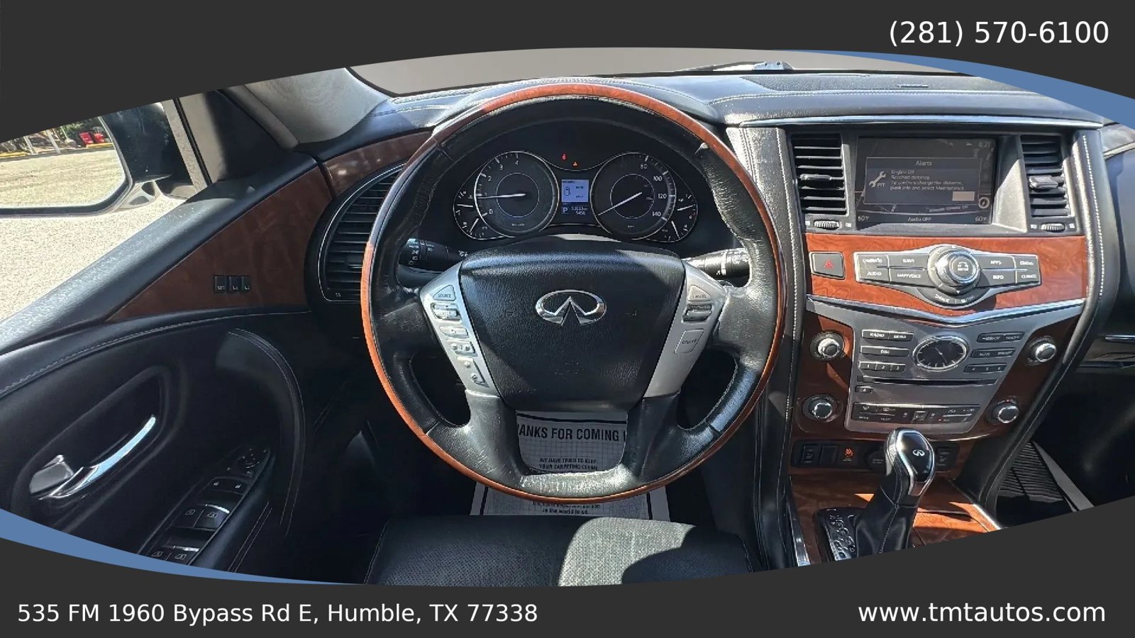Used 2019 INFINITI QX80 Luxe w/ All-Season Package RWD image 10