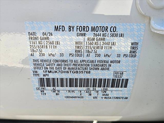 New 2026 Ford Explorer Active RWD image 18