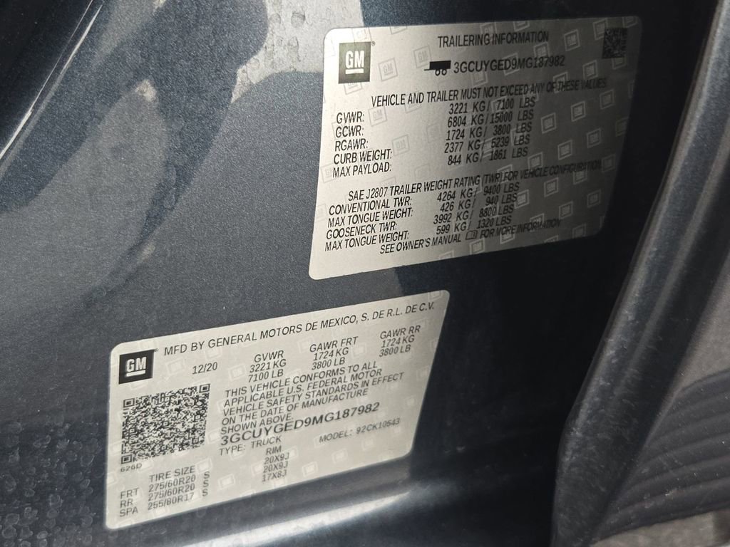 Used 2021 Chevrolet Silverado 1500 LTZ image 39