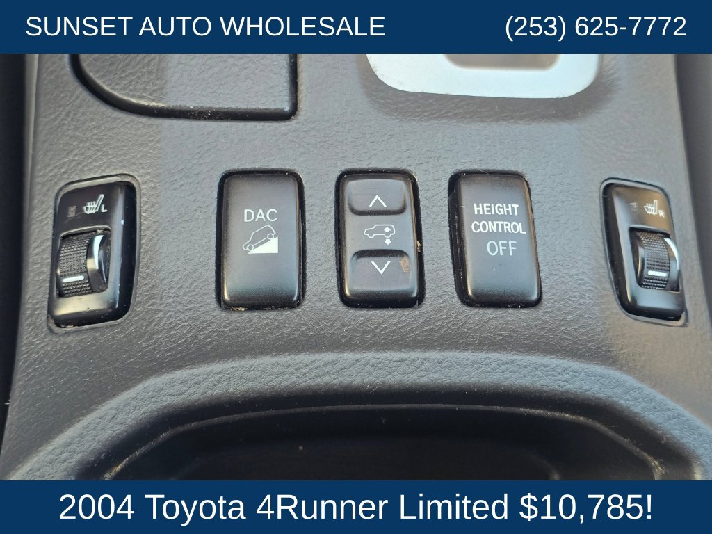 Used 2004 Toyota 4Runner Limited w/ Preferred Accessory Pkg AWD/4WD image 38
