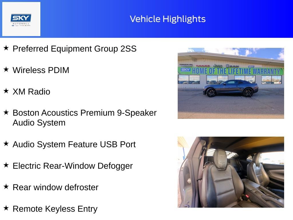 Used 2010 Chevrolet Camaro SS image 10