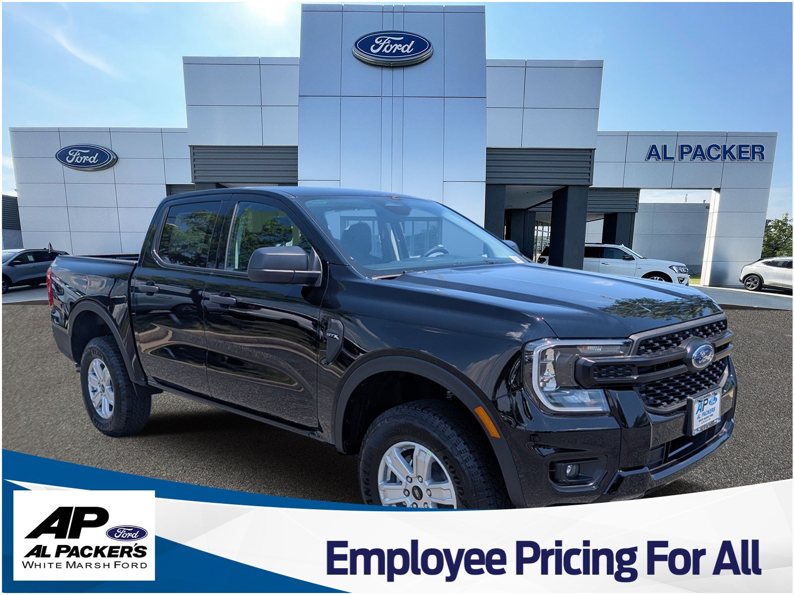 New 2026 Ford Ranger XL w/ Trailer Tow Package AWD/4WD image 1
