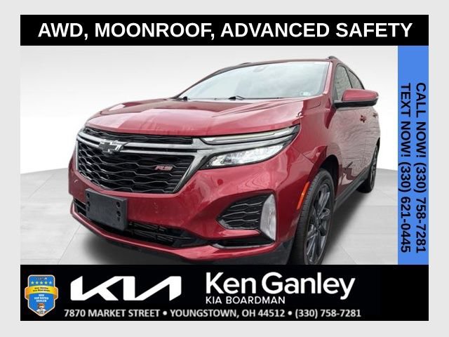 Used 2022 Chevrolet Equinox RS w/ RS Plus Package AWD/4WD image 1