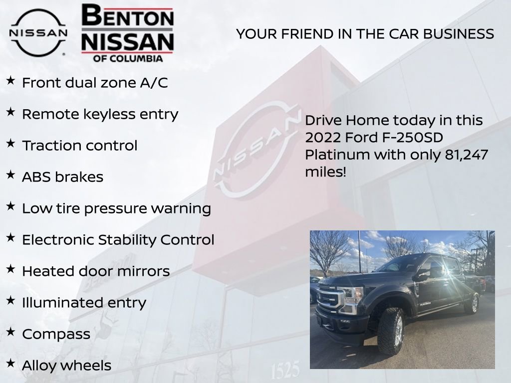 Used 2022 Ford F250 Platinum image 9