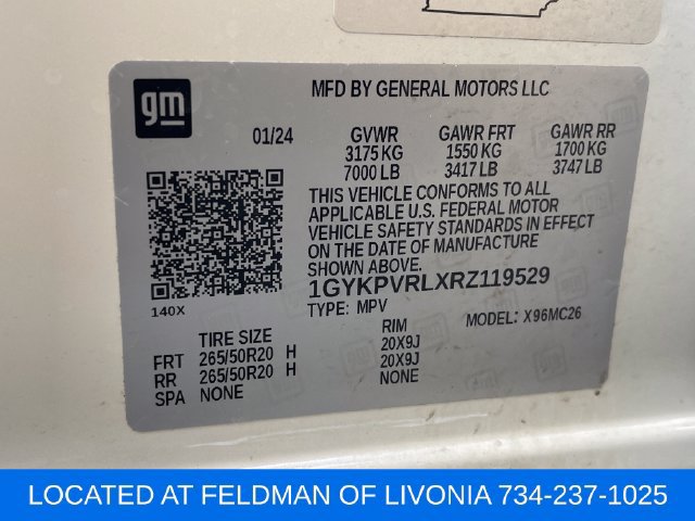 Certified 2024 Cadillac Lyriq Sport w/ LPO, Floor Liner Package AWD/4WD image 34