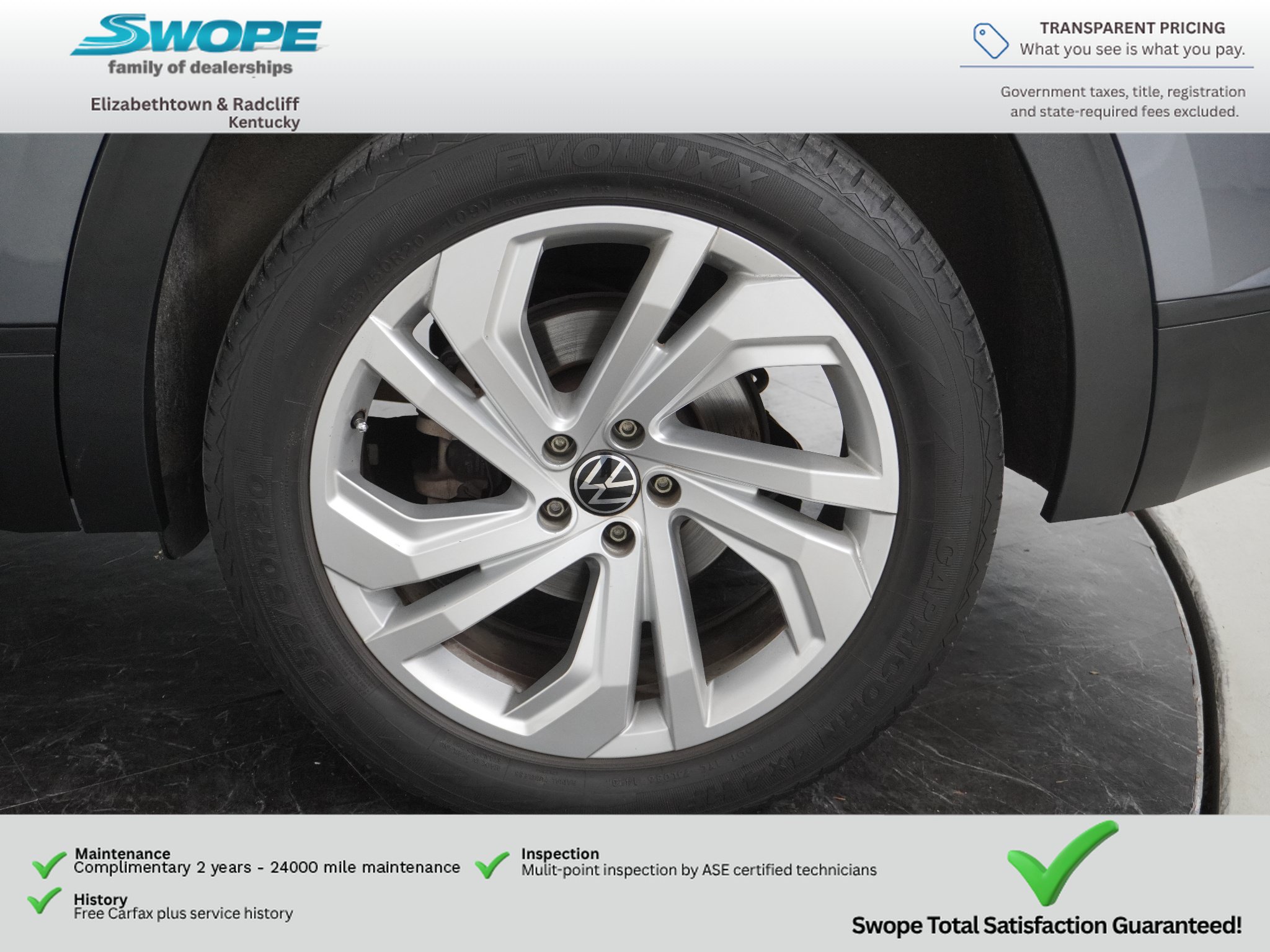 Used 2020 Volkswagen Atlas Cross Sport SEL AWD/4WD image 29