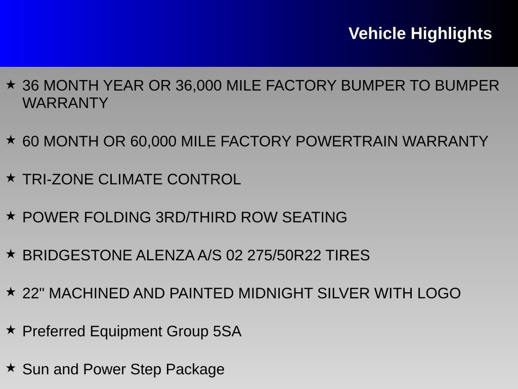 Used 2026 GMC Yukon Denali w/ Sun & Power Step Package AWD/4WD image 16