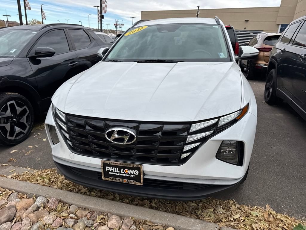 Used 2022 Hyundai Tucson Blue image 3